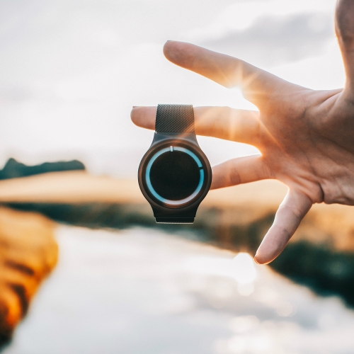 数字がない文字盤のデザイン