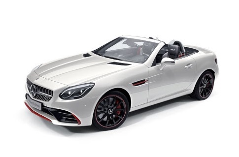 Mercedes－AMG SLC 43 RedArt Edition。（画像：メルセデス・ベンツ日本発表資料より）