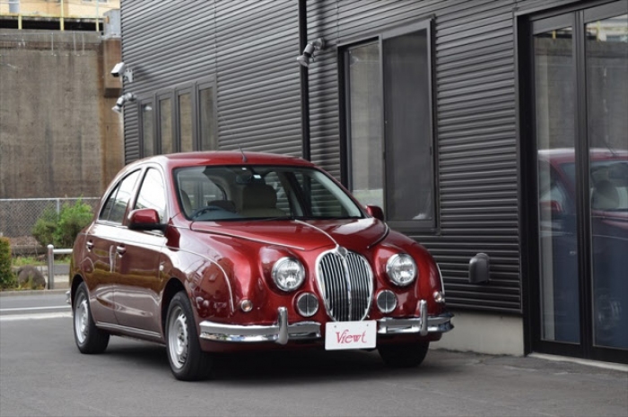 コンパクトセダン「Viewt」（ビュート）。（画像：光岡自動車発表資料より）