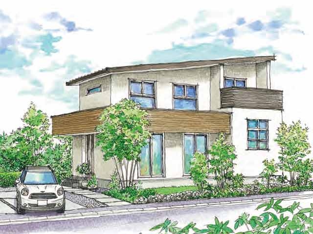 停滞傾向にある2017年の住宅市場の中、同規模の住宅よりも700万円程度高額にもかかわらず、プレオープンで即売してしまったコンセプトハウス