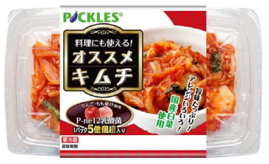 ピックルスコーポレーション<2925>(東2)は、7月1日に「料理にも使える！オススメキムチ」を発売する。