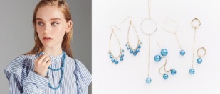 「リラ バイ スピック＆スパン」　真珠を藍色に染める“インディゴパール”技術で特許取得