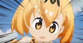 『けものフレンズ』×「ONKYO」によるコラボイヤホン、描き下ろしグッズの予約を受付中! 秋葉原にはビル広告も!?