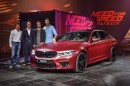 新型「BMW M5」発表の様子 新型「BMW M5」発表の様子