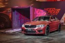 新型「BMW M5」発表の様子 新型「BMW M5」発表の様子