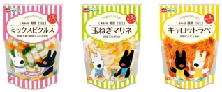 ピックルスコーポレーション＜２９２５＞（東２）は、９月１日に「しあわせ野菜ＤＥＬＩ」、ミックスピクルス、玉ねぎマリネ、キャロットラペの３品を発売する。