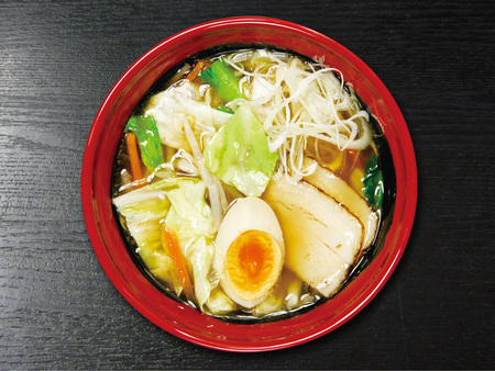 「7種の魚介らーめん　麺抜き 醤油」