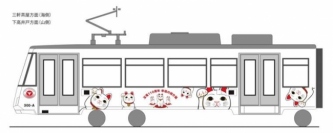 「幸福の招き猫電車」イメージ(写真: 東急電鉄の発表資料より)