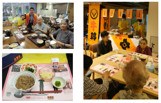 実際の提供風景(写真: 吉野家の発表資料より)