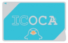 ICOCAカード（画像：JR西日本の発表資料より）