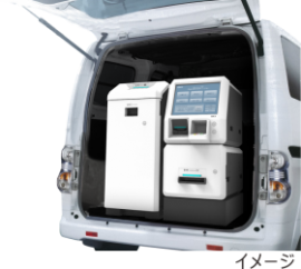 しまね信用金庫の「移動ATM車」(写真: しまね信用金庫の発表資料より) しまね信用金庫の「移動ATM車」(写真: しまね信用金庫の発表資料より)