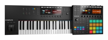 KOMPLETE KONTROL(左)とMASCHINE(右)新型モデル（写真: NATIVE INSTRUMENTS Japanの発表資料より）