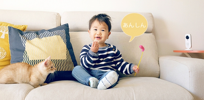 室内の見守りにも（写真：リンクジャパン発表資料より）