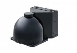 「三次元距離センサ3D LiDAR」(写真: パナソニックの発表資料より) 「三次元距離センサ3D LiDAR」(写真: パナソニックの発表資料より)