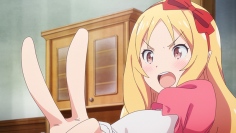 『エロマンガ先生』特大ビッグタオルが登場! アニメイトのポイント景品にも紗霧グッズが!? ラバストなどを買ってポイントをためよう!!