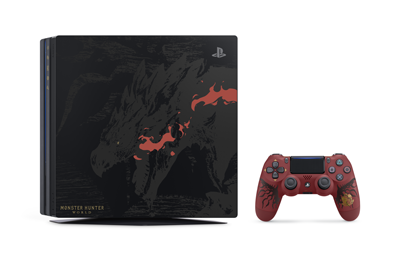「PlayStation4 Pro モンスターハンターワールド　リオレウスエディション」(写真: ソニー・インタラクティブエンタテインメントの発表資料より)