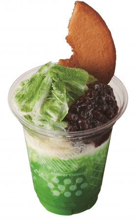 「コットンスノーカフェ　抹茶」（画像：ミスタードーナツの発表資料より）