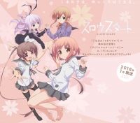 2018年1月より放送TVアニメ『スロウスタート』キービジュアル、メインキャスト、キャラ別PVが公開