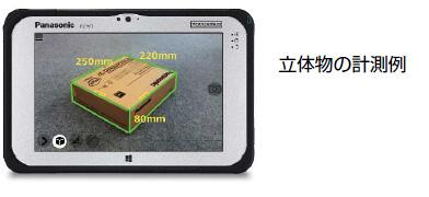 立体物の計測例（写真：パナソニック発表資料より）