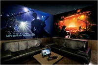 迫力のライブ空間を再現した利用イメージ。（画像: 第一興商の発表資料より）