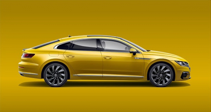 アルテオンの外観。（画像：フォルクスワーゲン グループ ジャパン発表資料より）