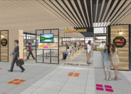 「LINE plus」の店舗イメージ(画像: 東急電鉄の発表資料より) 「LINE plus」の店舗イメージ(画像: 東急電鉄の発表資料より)