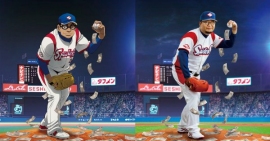 公開されたアニメ『グラゼニ』のキービジュアル。(c)森高夕次・アダチケイジ/スカパー！・講談社
