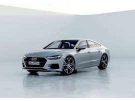 アウディの先進性を体現した4ドアクーペ、新型「Audi A7 Sportback」。2018年2月、ドイツ本国で販売開始となる。ベース価格は6万7800ユーロの予定