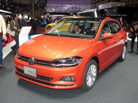 東京モーターショーで日本初公開となったBセグHB車のベンチマーク、新型「VW Polo」、2018年春、日本に上陸する予定 東京モーターショーで日本初公開となったBセグHB車のベンチマーク、新型「VW Polo」、2018年春、日本に上陸する予定