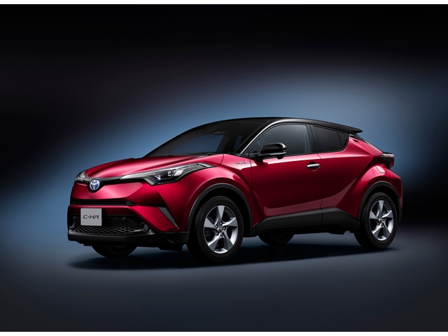 特別仕様車、トヨタC-HR「 S“LED Edition”」ハイブリッド、価格は267.0万円、ボディ色はブラック×センシュアルレッドマイカの2トーン