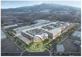 「三井ショッピングパークららぽーと沼津(仮称)」のイメージ(三井不動産発表資料より) 「三井ショッピングパークららぽーと沼津(仮称)」のイメージ(三井不動産発表資料より)