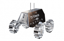 月面探査ローバー「SORATO」(写真:チーム「HAKUTO」発表資料より) 月面探査ローバー「SORATO」(写真:チーム「HAKUTO」発表資料より)