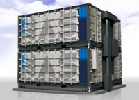 日本ガイシのNAS電池「コンテナ型NAS電池」（写真：日本ガイシ発表資料より）