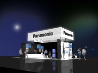 パナソニックブースのイメージ。(画像: パナソニックの発表資料より)