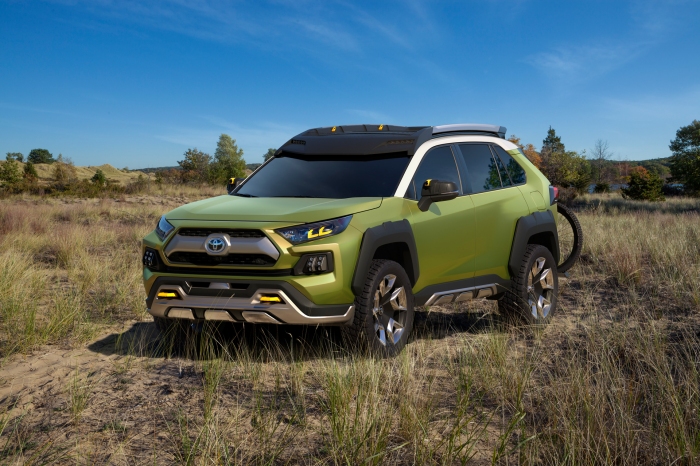 コンセプトカー「Future Toyota Adventure Concept（FT-AC）」。(写真: トヨタ自動車の発表資料より)