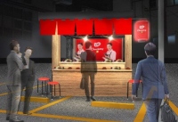 「キットカット ショコラトリー 屋台」(写真: 日本ネスレの発表資料より)