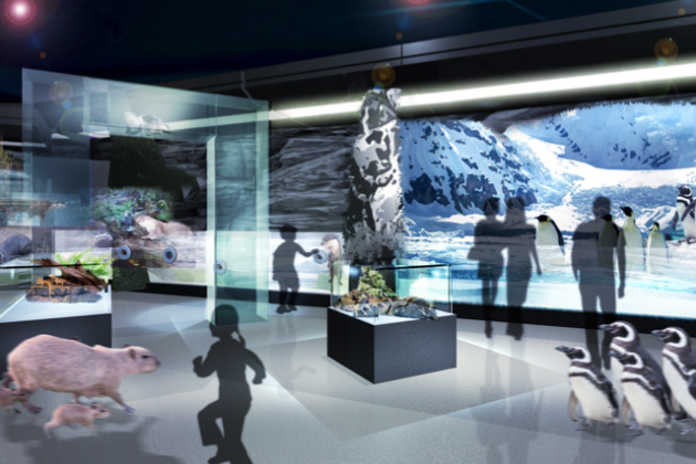 館内のイメージ。