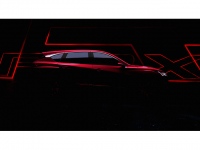 Acuraの最新デザインコンセプトである「Acura Precision Concept」に基づいて開発された新型SUV「RDX」、スケッチでは3列シート仕様にも見えるが、詳細は不明だ