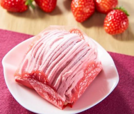 『苺のモンブラン』