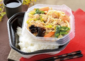「豚肉と七品目野菜炒め丼」（写真：ローソンの発表資料より）