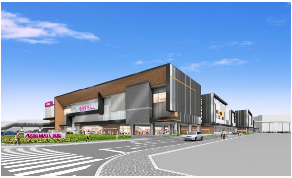 イオンモール座間のイメージ（イオン発表資料より）