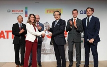 ｢Q Global Tech Award｣受賞式の様子。(写真: マツダの発表資料より)