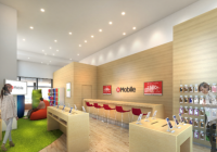 ショップのイメージ。奥にコラボ商品のソファがある。 （画像：楽天発表資料より）