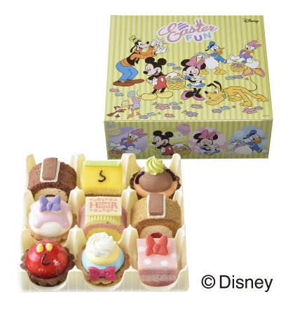 「ディズニー　イースターコレクション9個入」(画像: 銀座コージーコーナーの発表資料より)