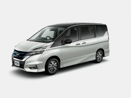 日産製ミニバン最多量販車種に電動パワートレーンを搭載した「セレナe-POWER」、写真は 「e-POWERハイウエイスターV」340万4160円 日産製ミニバン最多量販車種に電動パワートレーンを搭載した「セレナe-POWER」、写真は 「e-POWERハイウエイスターV」340万4160円