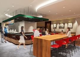 『有楽町イトシア店』のイメージ画像。（写真：クリスピー・クリーム・ドーナツ・ジャパンの発表資料より）