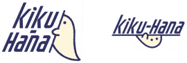 「Kiku-Hana(キクハナ)」のサービスロゴ。(画像: 電通の発表資料より) 「Kiku-Hana(キクハナ)」のサービスロゴ。(画像: 電通の発表資料より)