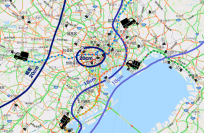 物流リスクマネジメントシステムのイメージ図(画像: ウェザーニューズの発表資料より)