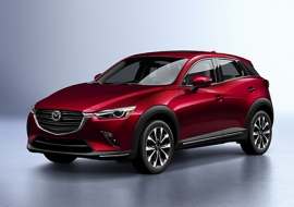 マツダ・CX-3。(画像: マツダの発表資料より)