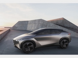 中国初公開となる「ニッサンIMx KURO」、将来の自動運転を見据えた電動SUVだ